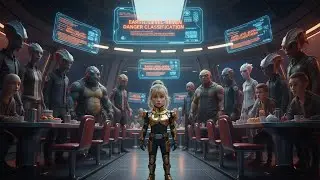 He Mocked the Tiny Earth Girl&hellip; Until He Saw Earth&rsquo;s Level-7 Warning | HFY Sci-Fi Story