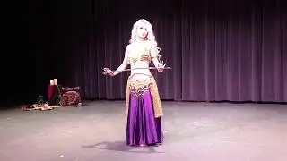 Yearning - Sword Bellydance - Hannah Solo at Itty Bitty Bazaar 2020