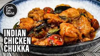 Chicken Chukka - A tangy, fragrant chicken curry recipe from cookeatworld