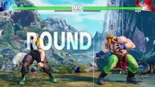 Street Fighter V: EmSixTeen (Nash) vs. realquaid69 (Alex) [FIGHT NIGHT 1]