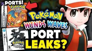 POKEMON NEWS! LEAKER Gives NEW GBA PORT Hints! NEW Gen 10 LEAK Updates & More!