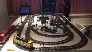 Autonomous Lego Train with Arduino and QT application