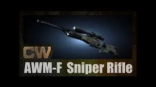 Contract Wars | AWM-F Sniper Rifle Gameplay | Old Sawmill Map | HD