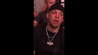 Nate Diaz is in the house 🔥 #NocheUFC