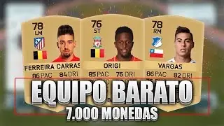 FIFA 16 | EQUIPO BARATO 7.000 MONEDAS