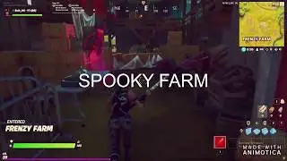 Search a chest in a Haunted Forest, Ghost Town, and Spooky Farm   Fortnitemares challenge guide