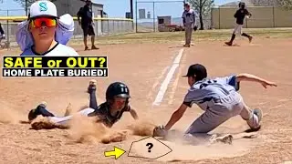 SAFE OR OUT AT HOME PLATE? 4 BASEBALL GAMES IN A DUST STORM! ⚾️