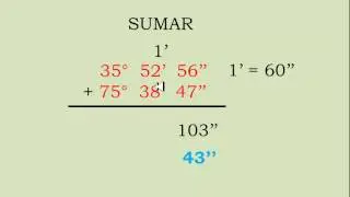 How to ADD angles with degrees, minutes, and seconds?