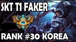 SKT T1 Faker picks TALON vs CASSIOPEIA - Ranked Challenger 784LP