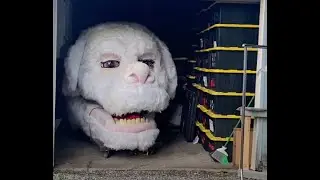 Falkor, the luck dragon, from The NeverEnding Story lands in N.J.