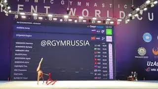 Arina Averina -  Ribbon WC Tashkent 2021 AA 15.400