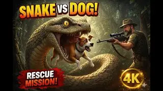 Saved My Dog From a GIANT JUNGLE SNAKE! (Must See)