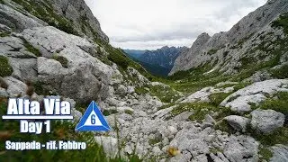 Alta Via 6: day 1 - Sappada - rif. Fabbro