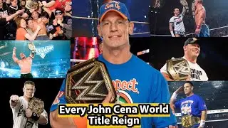 Every World Title Reigns Of John Cena (Full Movie)