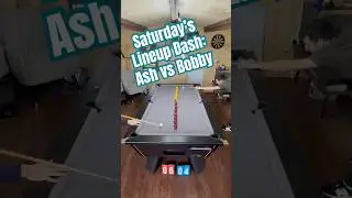 Saturday&rsquo;s Lineup Dash: Ash vs Bobby #english8ball #bobbypool #englishpool #ultimatepool
