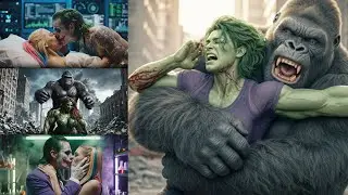 King Kong vs. Hulk Woman Joker&rsquo;s Chaos Romance and the Green Monster&rsquo;s Rage romance