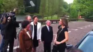 Princess Claire at AXA Belgium