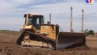 CAT D6M LGP & BOMAG Compactor, Rommelshausen, Germany, 26.05.2011.