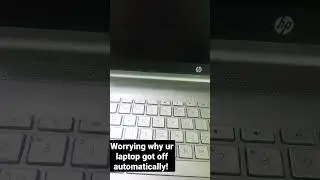 Если ваш ноутбук выключился автоматически #компьютер #ноутбук #ПК #Windows #кнопка #питания