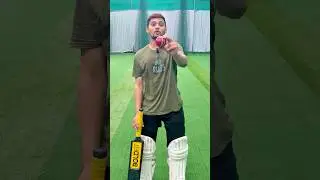 Will plastic bat survive this new leather ball?😱#cricketshorts #cricket #cricketequipment