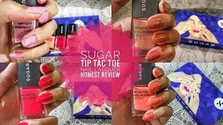 HONEST REVIEW || SUGAR TIP TAC TOE NAIL LACQUER VACAY MODE