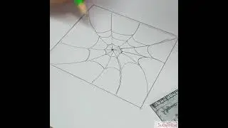 Day6Art| 3D illusion art using simple pencil | 3D art|#30DaysDailyArtChallenge #shorts #Dailyshorts