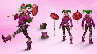 Fortnite Battle Royale Sweet Tooth Set! (Zoey, Gameplay, and more!)