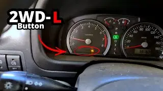 2WD-L transmission mode Schalter beim Suzuki Jimny, Vorderachse abschalten