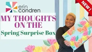 Erin Condren Spring Surprise Box | My Honest Opinion