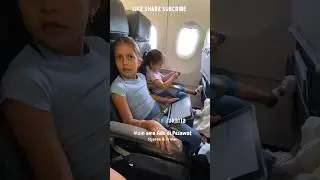 Stjarna Family 🇮🇸🇮🇩 || VLOG Playing on the Plane with Ade