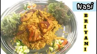 RESEP MUDAH MEMASAK NASI BRIYANI//CARA GAMPANG MASAK NASI BRIYANI