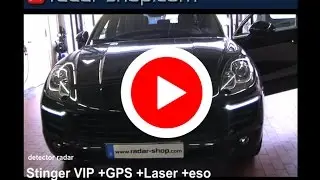 Detector radar Stinger VIP Porsche Macan