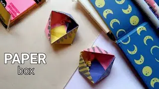 &ldquo;I Made This Paper Box&hellip; You Can Too!&rdquo; #video #paperbowl #craftideas 