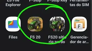 FS20 MODS:COMO TER DOIS APK NO SEU CELULAR(TUTORIAL 01)☺️ 😉 👍.