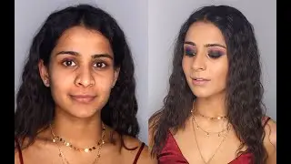 Smokey Eye cocktail Party Makeup Tutorial | Brushup by Vanshika