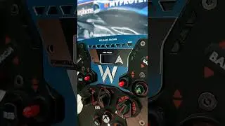 Williams - 3D sticker for Fanatec wheel