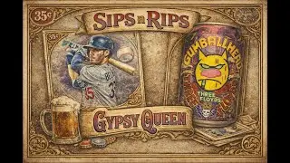 Numbered Philly Rookie! Ripping 2021 Gypsy Queen and sipping Three Floyds Gumball Head