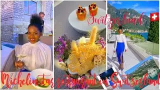 Dinning at 2 Michelin Restaurant Atelier Focus, Swiss Etiquette, gourmet culture by lake Lucerne.