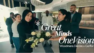 Woodmans Decore x Gerflor | Premium Flooring Partnership Meeting in Dubai UAE