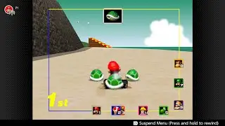 Nintendo Switch 2 N64 Online Mario Kart 64 Mushroom Cup 50cc With Mario