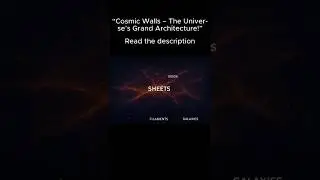 &ldquo;Cosmic Sheets &ndash; The Universe&rsquo;s Hidden Highways of Matter and Light!&rdquo; | Aggressive thinker