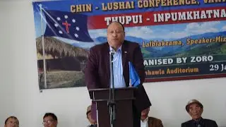 PU LALBIAKZAMA, SPEAKER LEH PU CHATEA TEN CHIN-LUSHAI CONFERENCE VAWI 134-NA AN HMANPUI || 29.1.2026