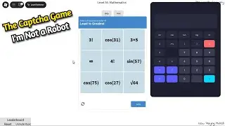 Roblox - THE CAPTCHA GAME | I'M NOT A ROBOT - Full Walkthrough