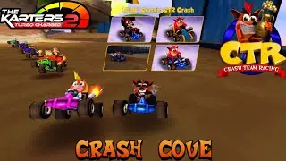 The Karters 2: Turbo Charged: Crash Team Racing: Crash Cove Mod & (Old) Crash Skin Mod