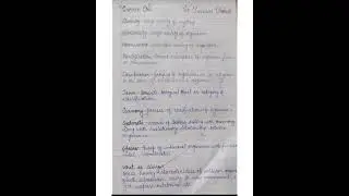 Biology (class-11) Chapter-1 The Living World notes by handwritten📝