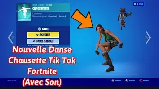 Nouvelle Danse TikTok Chausette (avec son) /New Socks TikTok Dance (with song) #Fortnite #Danse