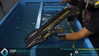 Nerf Rival Zeus- Team CARBON FIBER - Hydro Dipped by DipGraphics!
