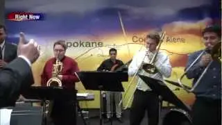 EWU Jazz students LIVE on KXLY News!