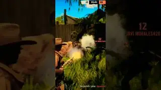 PVP SHOTGUN FACESHOT #rdrpvp #reddeadonline #gameplay #rdo #rdo2 #sniper #reddeadredemption2