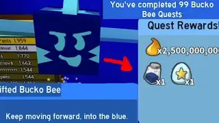 Getting GIFTED DIAMOND EGG from BUCKO BEE! | Bee Swarm Simulator